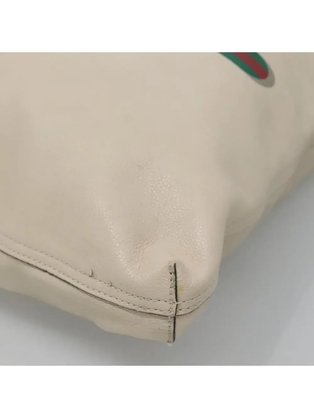Gucci Web Sherry Line Tote Bag Leather #344027G73B